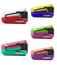 Skin for Cardo Packtalk Edge – Glossy or Matte Vinyl Decal Wrap – Dual Tone Series (1pc)