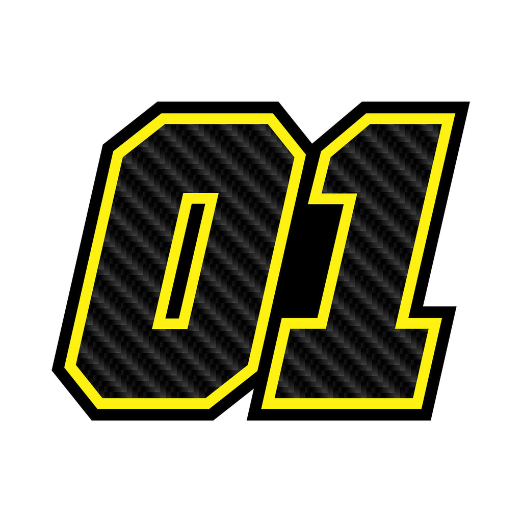 Custom Motorcycle Racing Number Stickers - Personalize Your Ride with ...