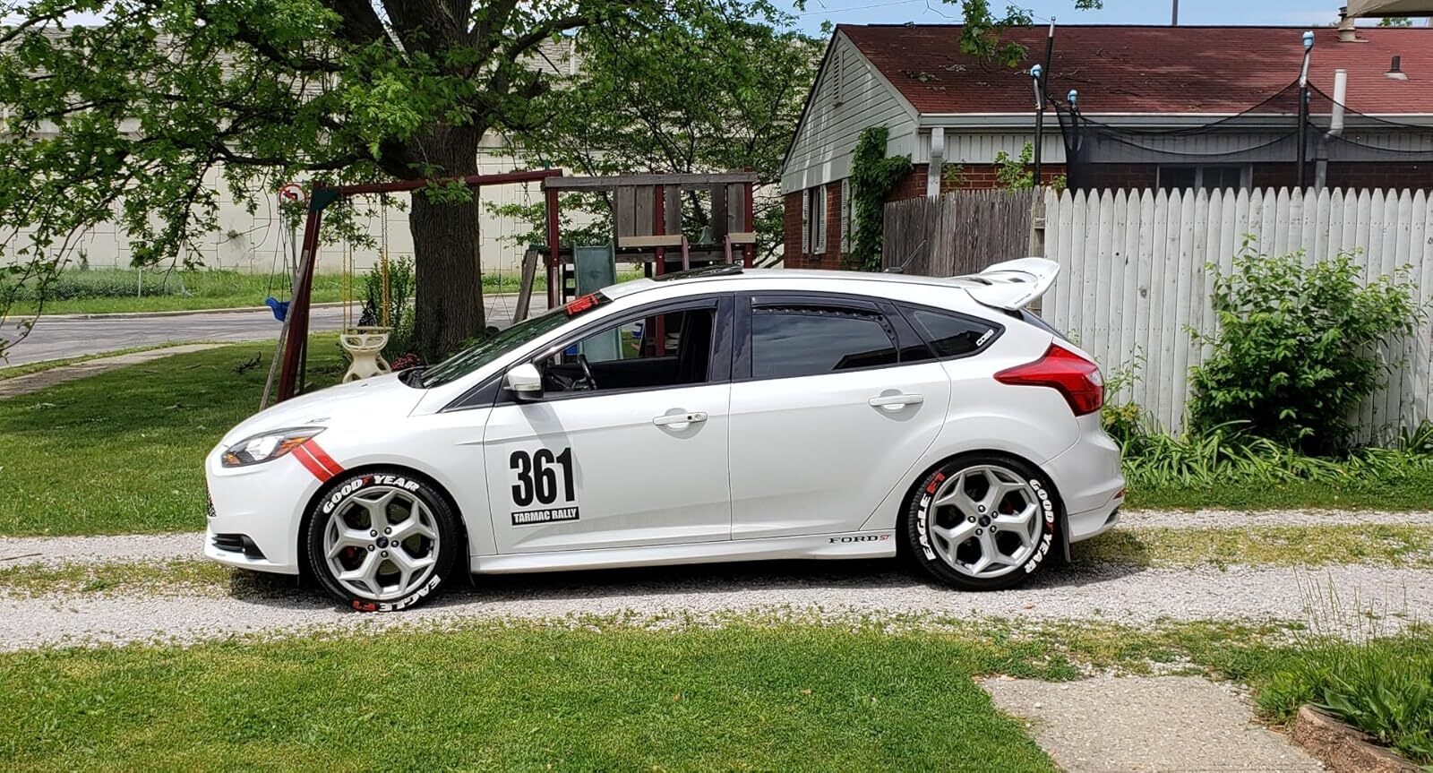 Personalize Custom Race Car Sticker Decals - Racing Number, Name, Flag, Make & Model - MC Motoparts