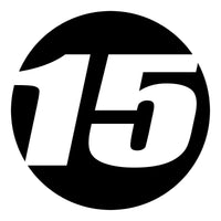 Solid Black Custom Hollow Racing Numbers - "Show-Through" Car Decals (Pair) - Style A