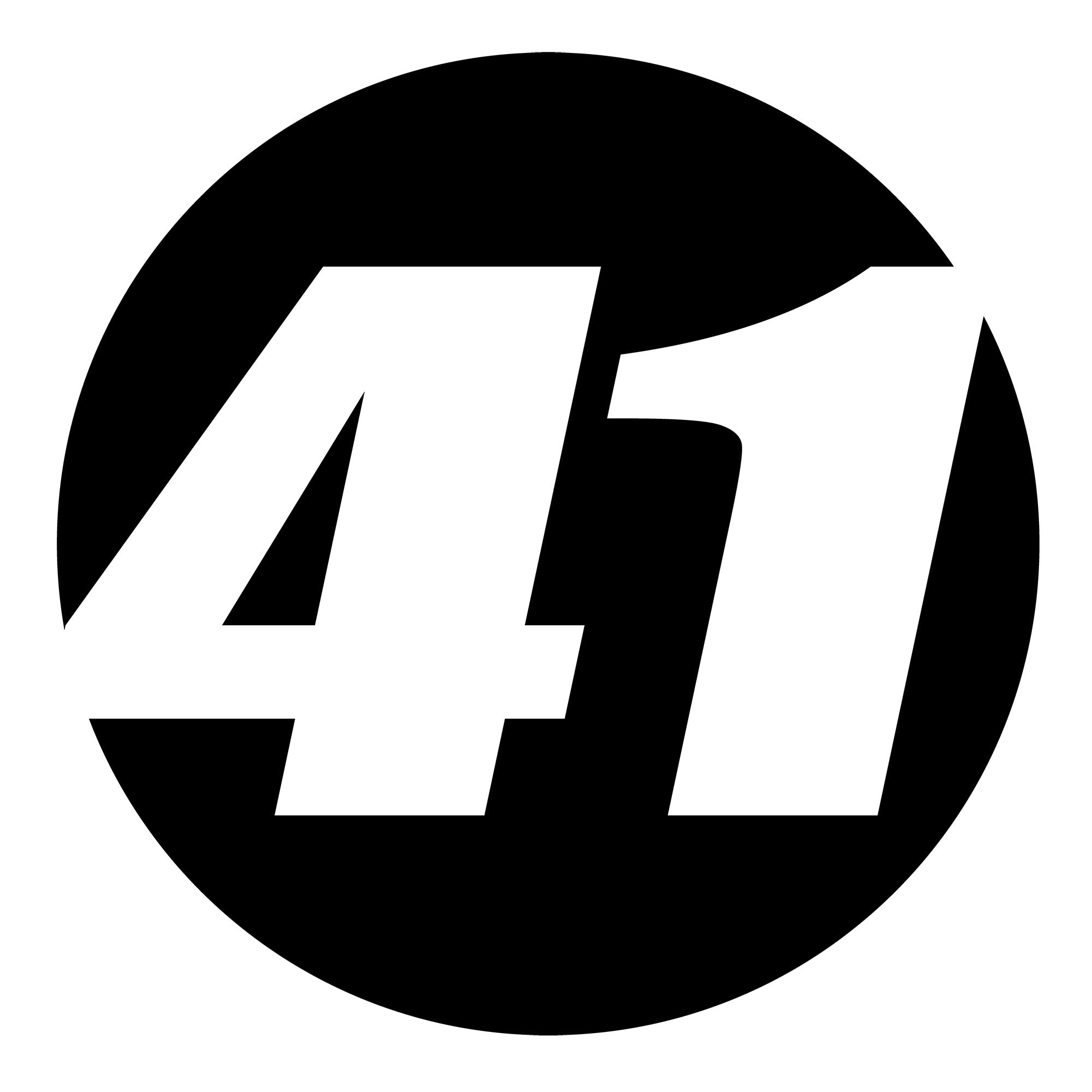 Solid Black Custom Hollow Racing Numbers - "Show-Through" Car Decals (Pair) - Style A