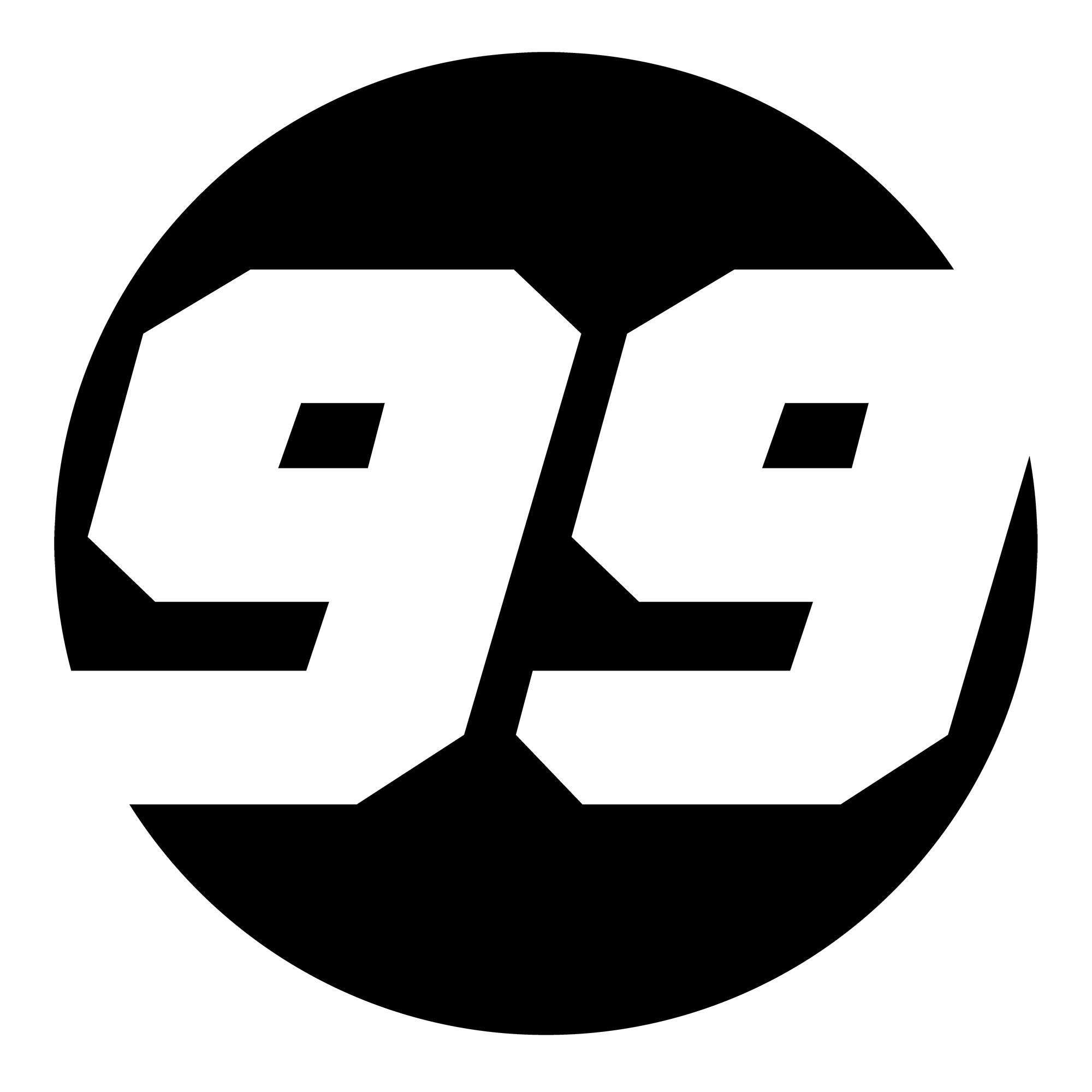 Solid Black Custom Hollow Racing Numbers - "Show-Through" Car Decals (Pair) - Style B - MC Motoparts