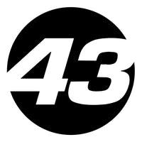 Solid Black Custom Hollow Racing Numbers - "Show-Through" Car Decals (Pair) - Style C - MC Motoparts