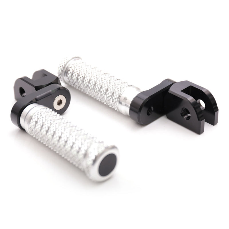 {Front}  Fits Harley Davidson Sportster Heritage 25mm Adjustable POLE Foot Pegs - MC Motoparts