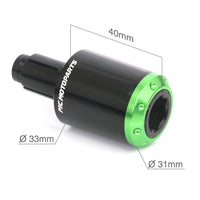 Fit Honda CBF 1000 600 CB500R Hornet 900 ATOM CNC Bar Ends - MC Motoparts