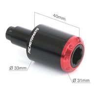 Fit MV Agusta Brutale Dragster 800 F3 ATOM CNC Bar Ends - MC Motoparts