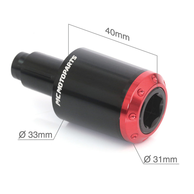 Fit MV Agusta Brutale Dragster 800 F3 ATOM CNC Bar Ends - MC Motoparts