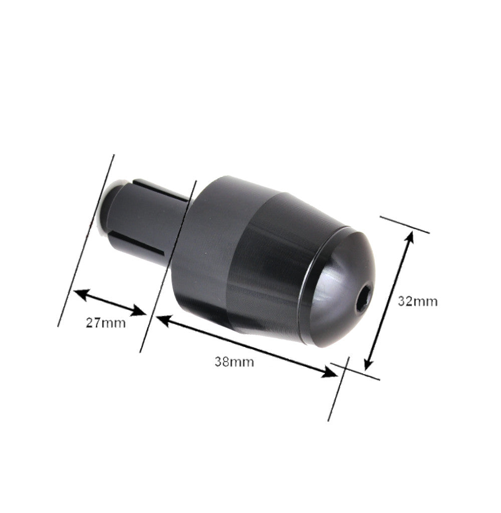 Fits Ducati 1098 1198 Scrambler Streetfighter LUX CNC Bar Ends - MC Motoparts