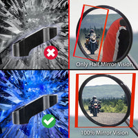 Compatible con Honda Monkey CB1000R CB500R CB300R extensor y elevador de espejo retrovisor