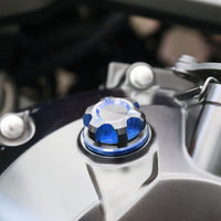 Fit Ducati 1199 899 Panigale Hypermotard 950 T-Axis CNC Oil Filler Cap - MC Motoparts