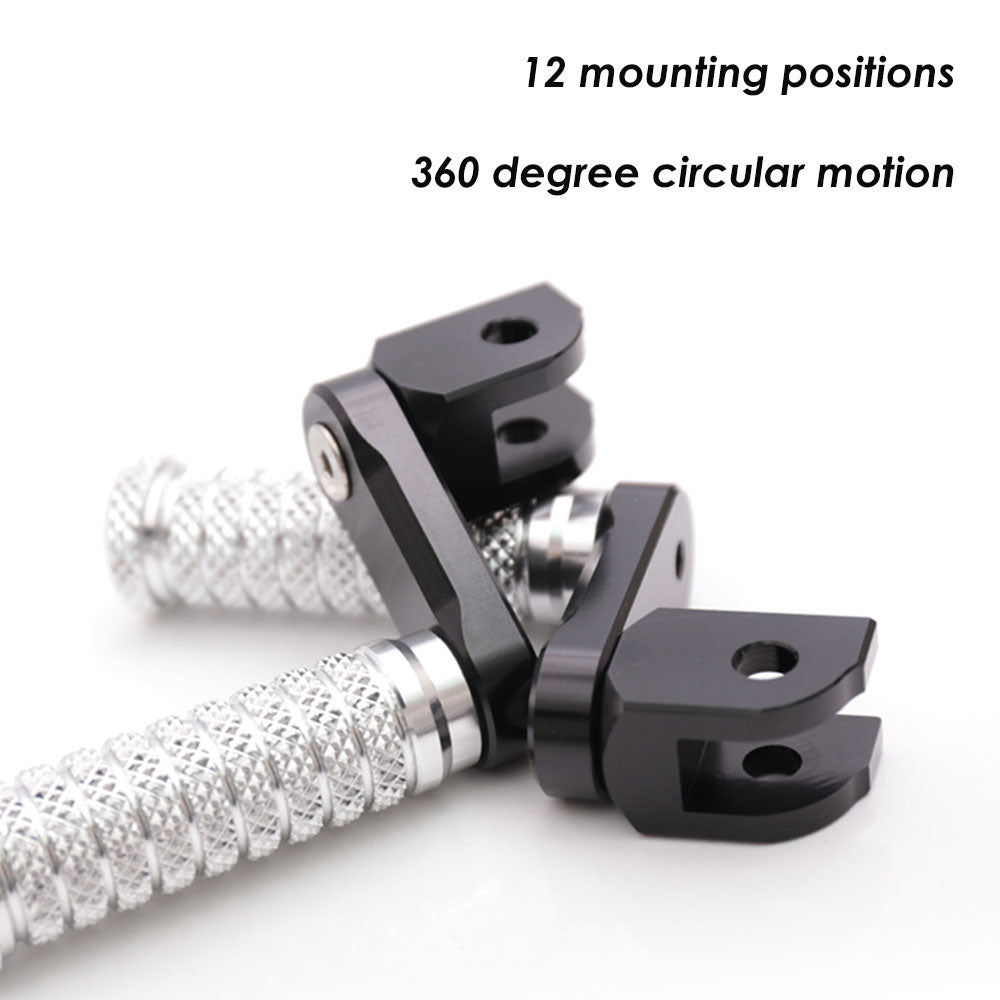 {Front}  Fits CF MOTO 40mm Adjustable POLE Foot Pegs