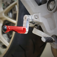 {Delantero} Se adapta a Ducati 1199 1299 Panigale SuperSport M-PRO Estriberas ajustables de 25 mm