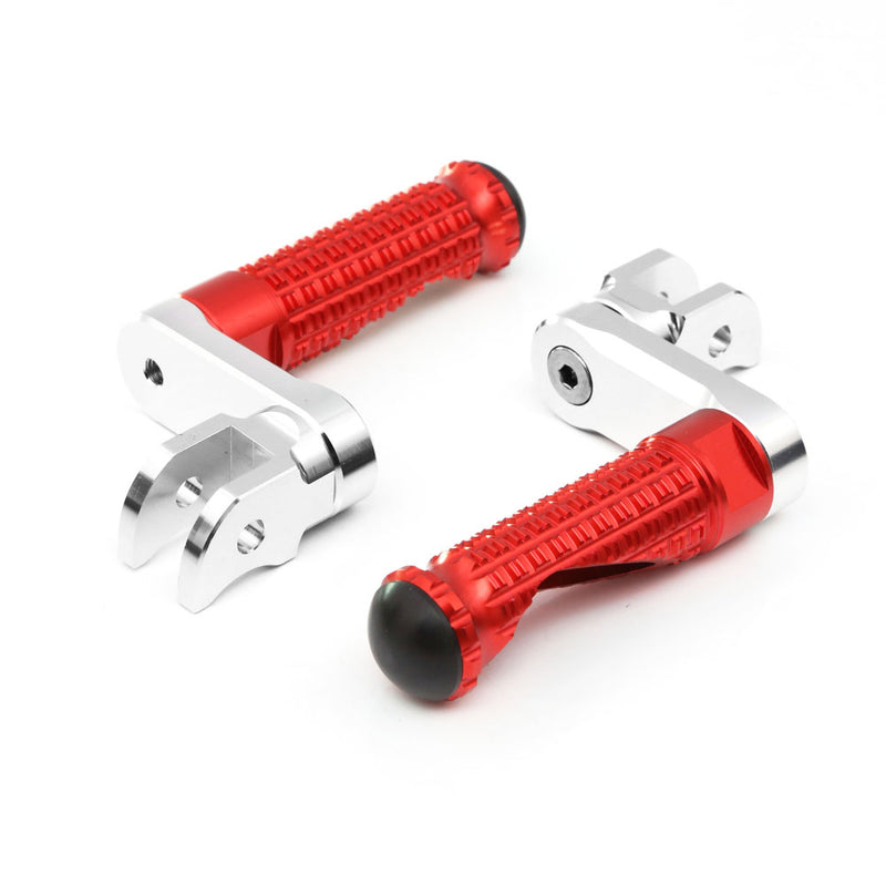 {Front}  Fits Moto Guzzi V9 V7 V100 M-PRO 40mm Adjustable Foot Pegs