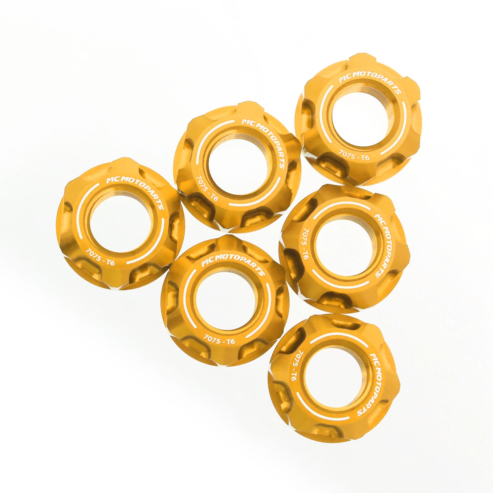 ショートキング Fit Triumph SPOKE6 M8 Rear Sprocket Nuts Kit | MC Motoparts