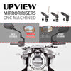 Fit Honda NC750X ADV 150 160 XR650L UPVIEW Rear View Mirror Extender Riser