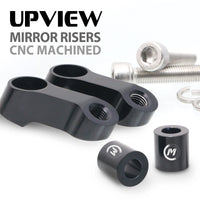 Fit Honda NC750X ADV 150 160 XR650L UPVIEW Rear View Mirror Extender Riser