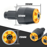 Fit Yamaha YZF R125 X-Max 250 300 STORM CNC Bar Ends - MC Motoparts