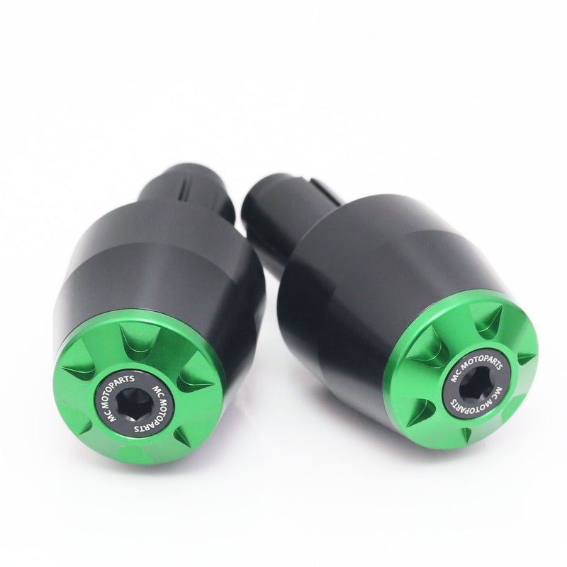 Fit Kawasaki ZH2 Z400 Z900RS Versys STORM CNC Bar Ends - MC Motoparts