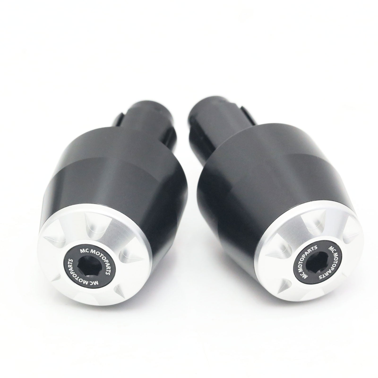 Fit Kawasaki ZH2 Z400 Z900RS Versys STORM CNC Bar Ends - MC Motoparts