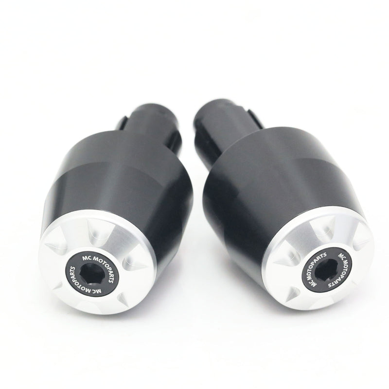 Fit Kawasaki ZH2 Z400 Z900RS Versys STORM CNC Bar Ends - MC Motoparts