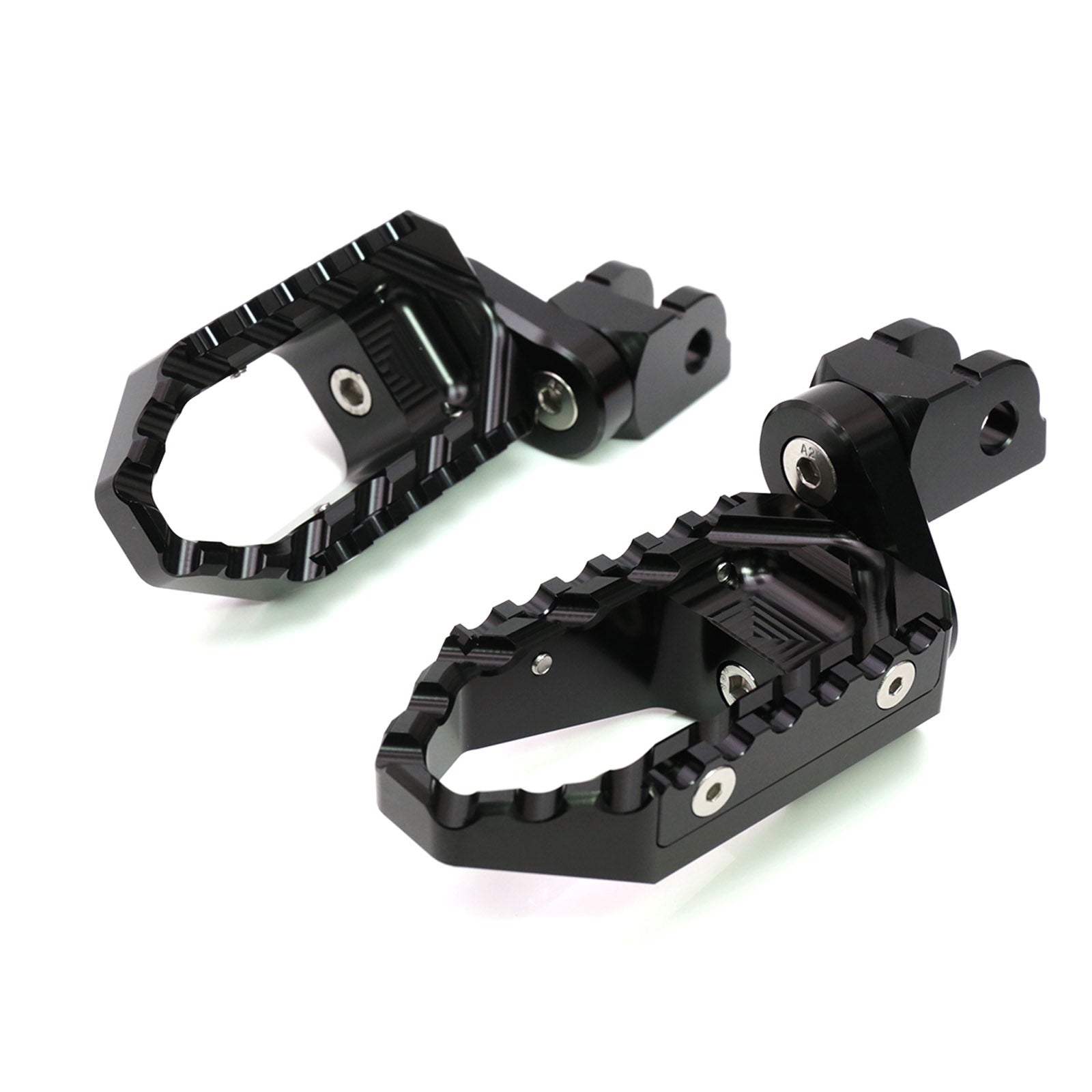 {Avant} Compatible avec Aprilia Shiver 900 SL750 Tuono V4R Repose-pieds réglables de 25 mm.