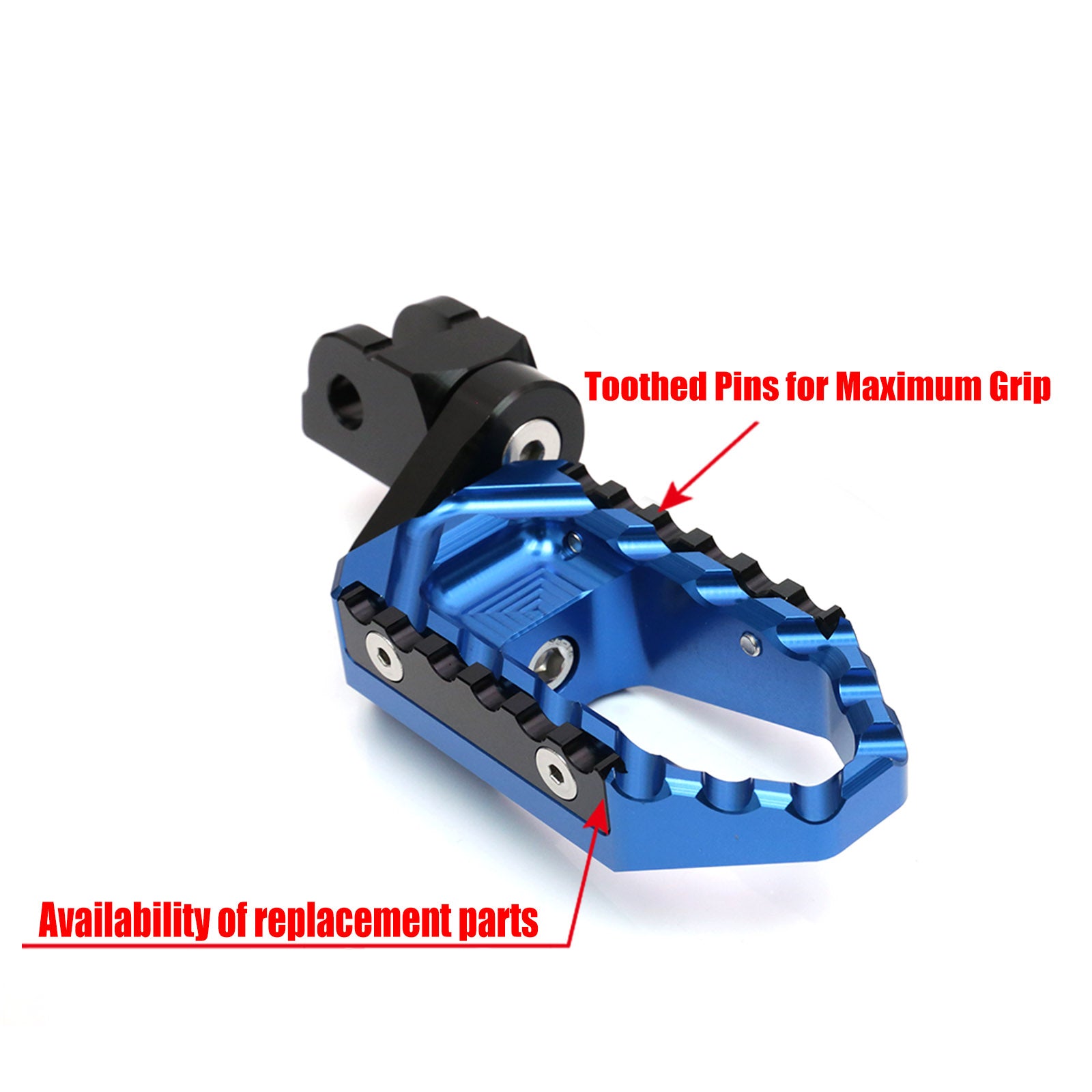 {Avant} Compatible avec Aprilia Shiver 900 SL750 Tuono V4R Repose-pieds réglables de 25 mm.