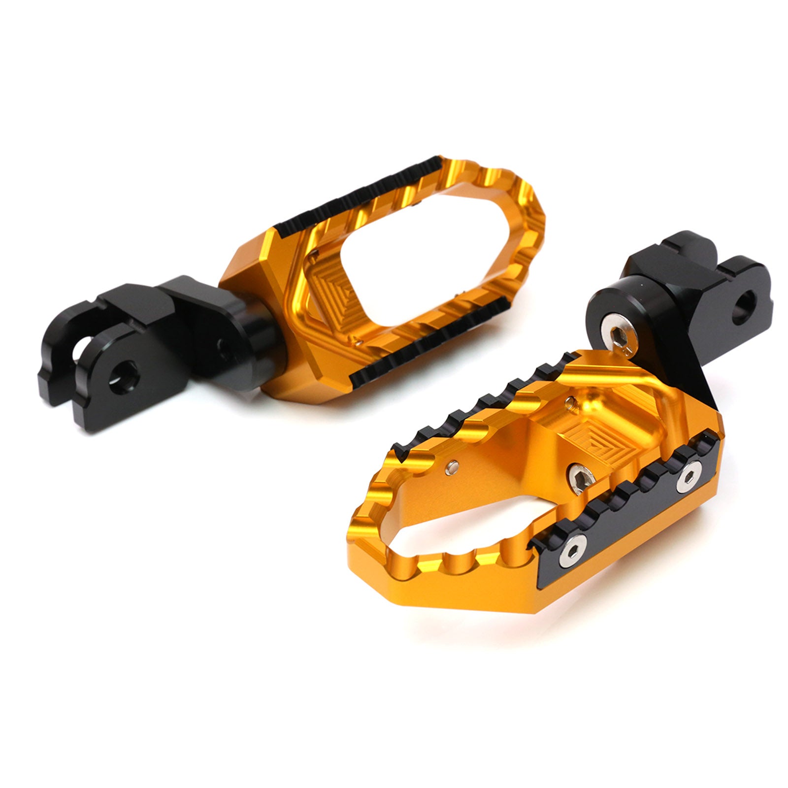 {Avant} Compatible avec Aprilia Shiver 900 SL750 Tuono V4R Repose-pieds réglables de 25 mm.