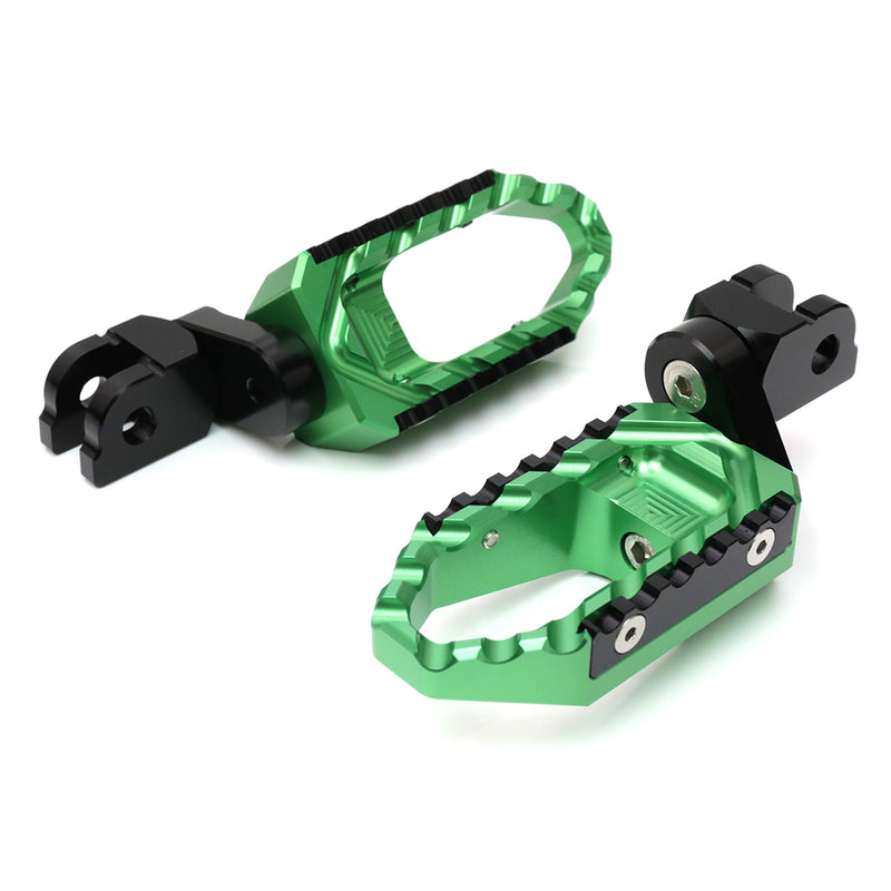 {Front}  Fits Greenger G3S G3 2023-2024 TRC Touring 25mm Adjustable Wide Foot Pegs - MC Motoparts