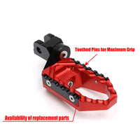 Fits Bomb Moto B1 TRC Touring 25mm Adjustable Foot Pegs