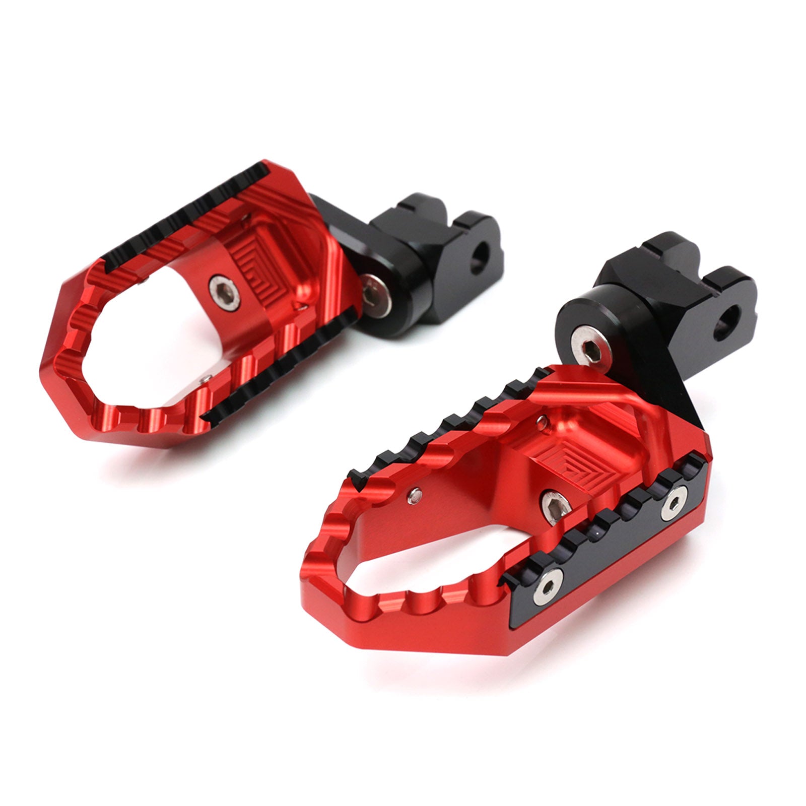 {Avant} Compatible avec Aprilia Shiver 900 SL750 Tuono V4R Repose-pieds réglables de 25 mm.