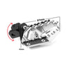 {Delantero} Se adapta a las estriberas de 25 mm de ancho para BMW F800S R1200 S ST G650GS TRC Touring