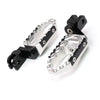 {Front}  Fits Kawasaki ZX-4RR 4R ZX-25R CBR650R TRC Touring 25mm Multi-Step Lowering Foot Pegs