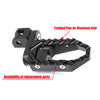 {Delantero} Se adapta a las estriberas de 40 mm de ancho para BMW F800S R1200 S ST G650GS TRC Touring