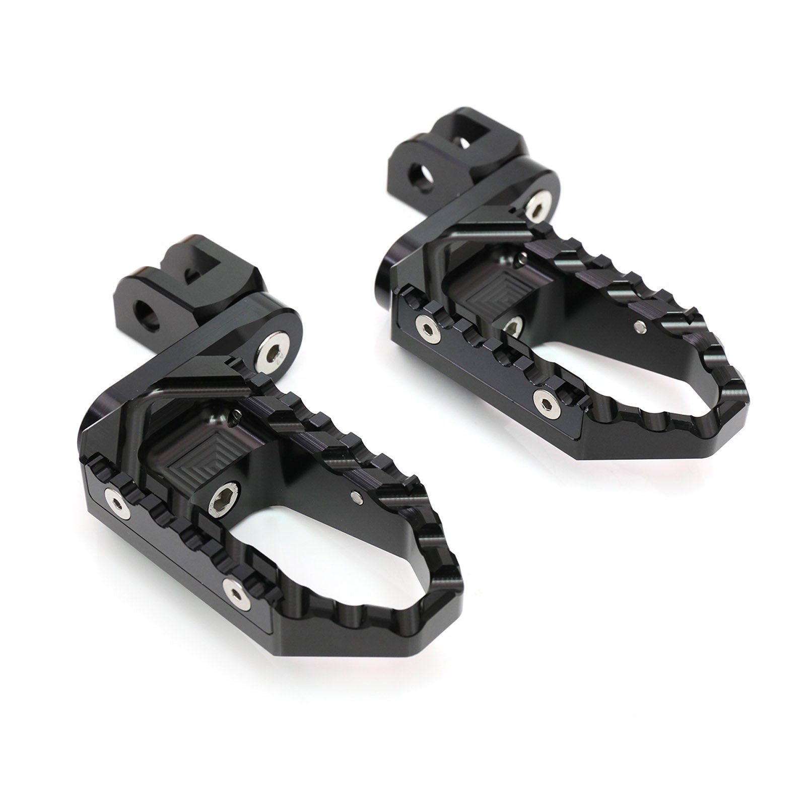 {Avant} Compatible avec Aprilia Shiver 900 SL750 Tuono V4R Repose-pieds réglables de 25 mm.