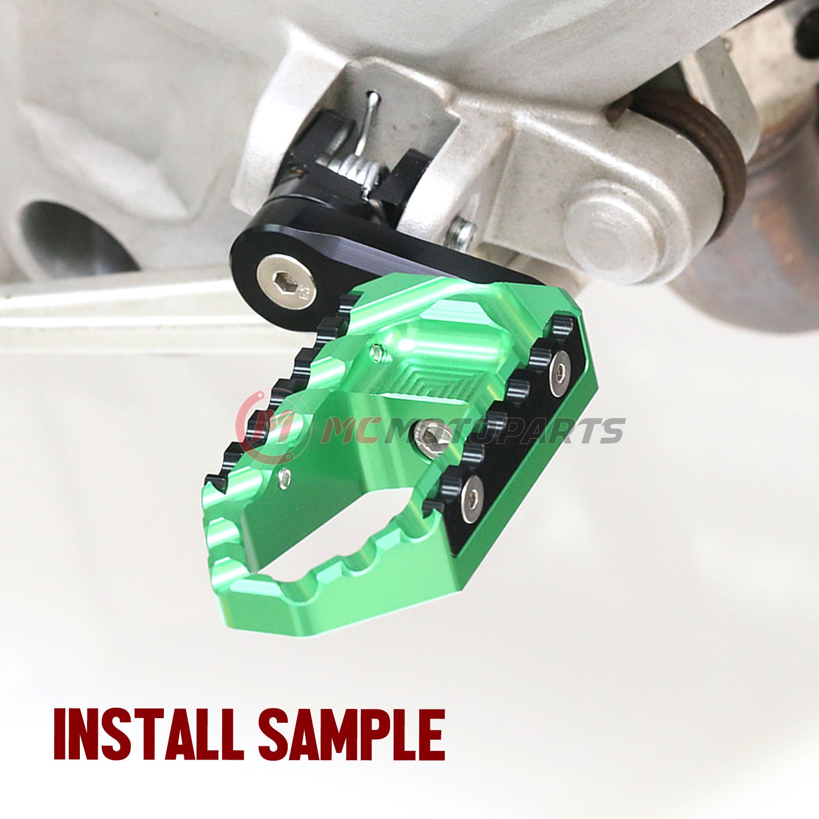 {Avant} Compatible avec Aprilia Shiver 900 SL750 Tuono V4R Repose-pieds réglables de 25 mm.
