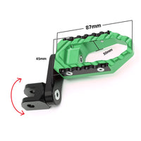 Fits Bomb Moto B1 TRC Touring 40mm Adjustable Foot Pegs