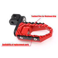 Fits Bomb Moto B1 TRC Touring 40mm Adjustable Foot Pegs