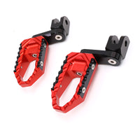 {Front}  Fits Honda CBR650R CB500X NX500 TRC Touring 40mm Multi-Step Adjustable Foot Pegs