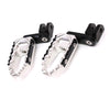 {Delantero} Se adapta a Tuono 125 660 1000 V4R TRC Touring Estriberas anchas ajustables de 40 mm