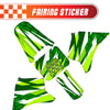 Graphic Kit Decals Fairing Sticker Custom Number For Razor MX350 MX400 - C007 Verdant Spikes