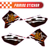 Graphic Kit Decals Fairing Sticker Custom Number For Razor MX350 MX400 - C013 Tiger