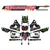 Graphic Kit Decals Fairing Sticker Custom Number For Razor MX350 MX400 (2021 or beyond) - LH007 Money Bear Graffiti - MC Motoparts