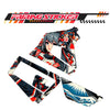 Graphic Kit Decals Fairing Sticker Custom Number For Razor MX350 MX400 (2021 or beyond) - LH010 Anime Racing Girl - MC Motoparts