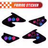 Graphic Kit Decals Fairing Sticker Custom Number For Razor MX500 MX650 - L004 Dissolve Smiley Face