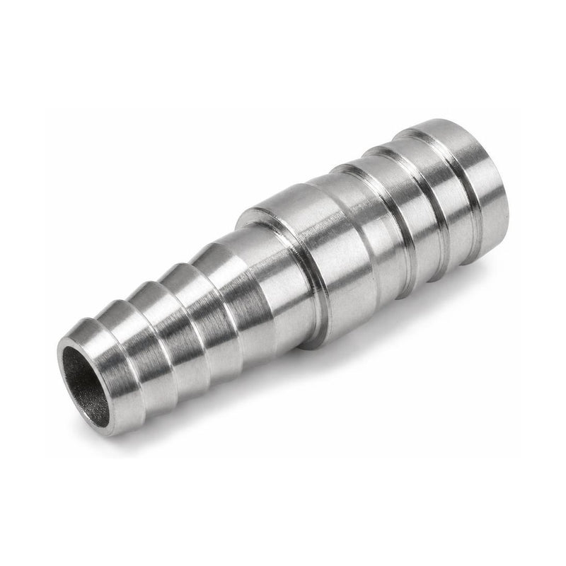 MC Motoparts 304 stainless steel hose barb reducer joiner coupler, 13mm to 16mm, 50mm straight fitting