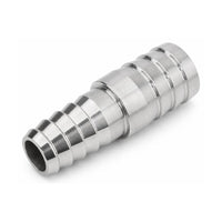 MC Motoparts 304 stainless steel hose barb reducer adapter, 32mm to 38mm straight joiner coupler