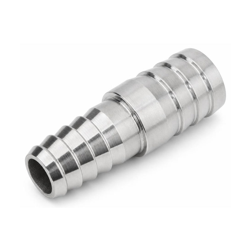 MC Motoparts 304 stainless steel hose barb reducer adapter, 32mm to 38mm straight joiner coupler