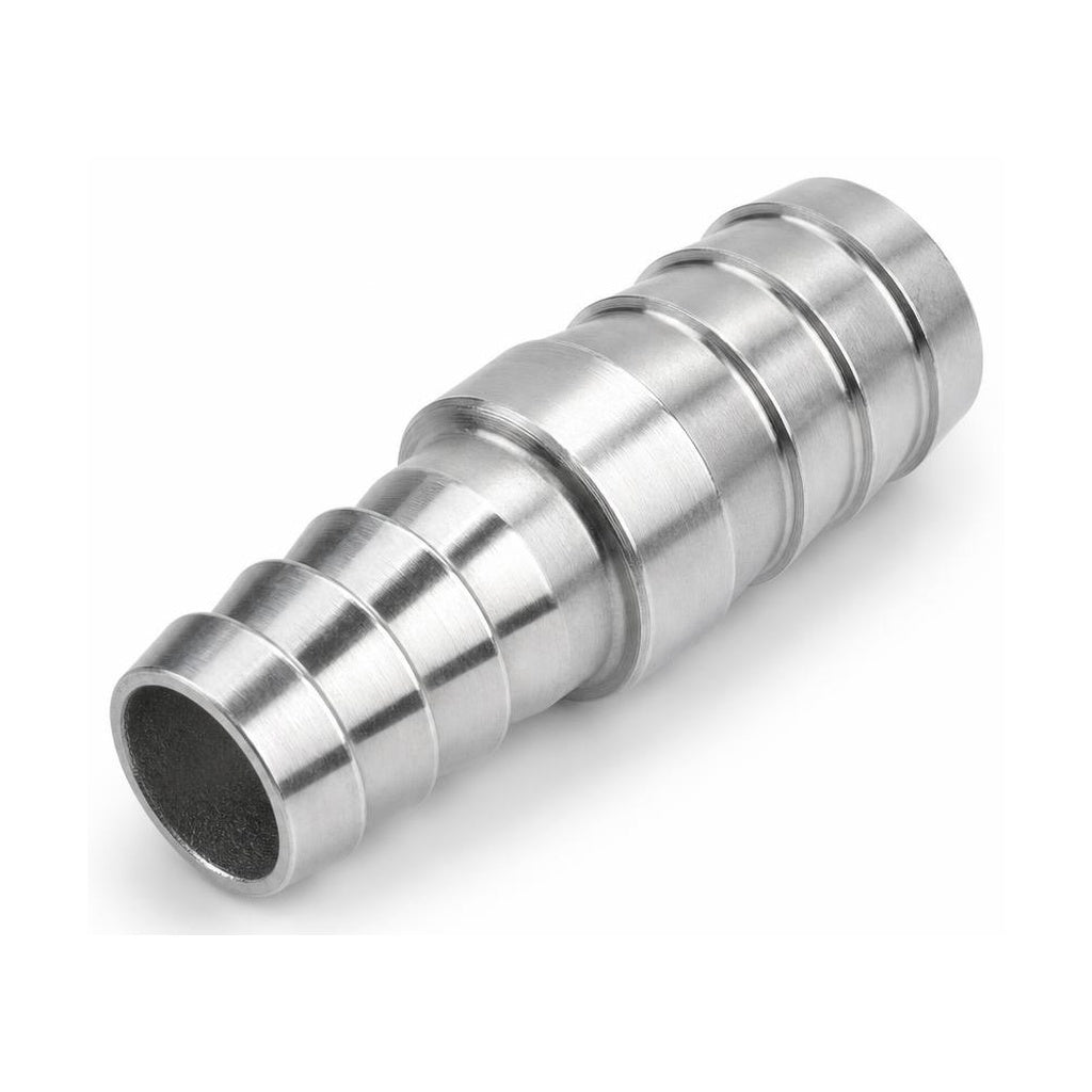 38mm to 50mm (1.50 in to 1.97 in) 304 Stainless Steel Hose Barb Reducer Joiner Coupler, 100mm Straight Fitting