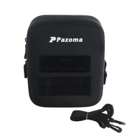 Pazoma 100% Waterproof Motorcycle Handlebar Bag Tactical Riser Bag for Harley Softail Dyna Sportster
