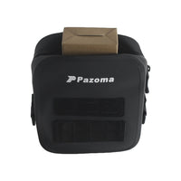 Pazoma 100% Waterproof Motorcycle Handlebar Bag Tactical Riser Bag for Harley Softail Dyna Sportster